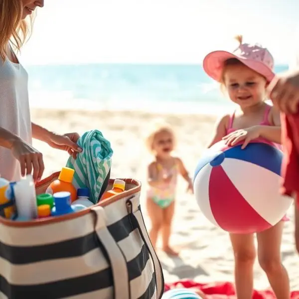 Co zabrać na plażę z małym dzieckiem? Lista rzeczy